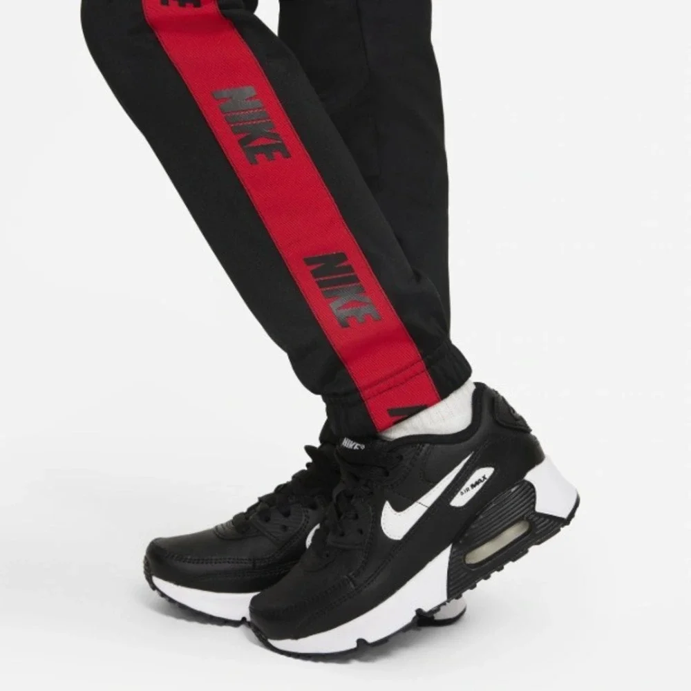 Nike Kids Baby 12M Logo Jacket Pants Track Set Light Black/Red 66G796G - Picture 7 of 7